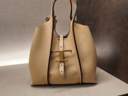 Tod's T Timeless Mini Shopping Bag.