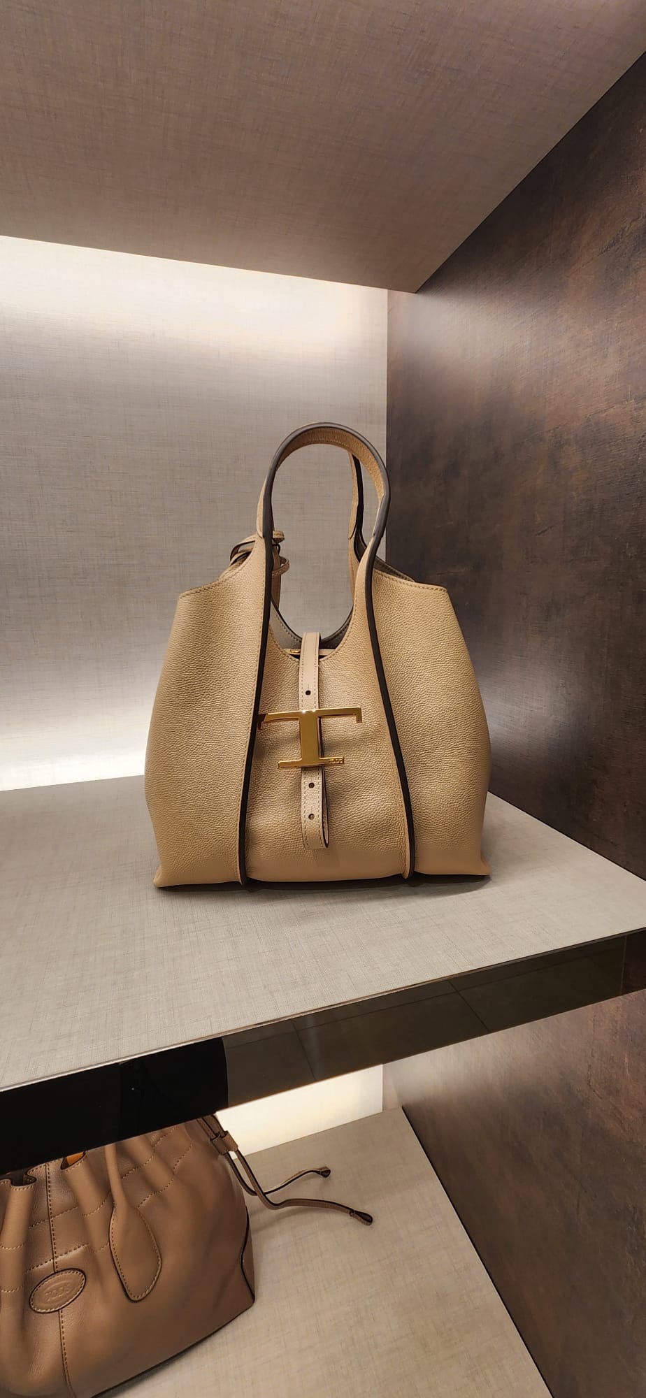 Tod's T Timeless Mini Shopping Bag.