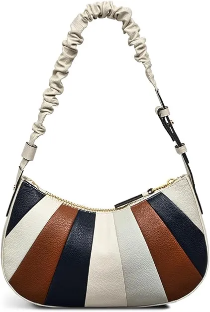 RADLEY London Wilton Crescent Small Ziptop Shoulder Handbag for Women, in Patchwork Grained Leather - Image 2