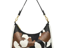 Radley Black Sloane Street Mono Medium Ziptop Shoulder Bag