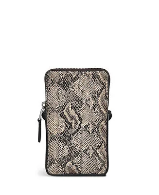 Radley Oak Street Faux Snake Medium Phone Crossbody Bag