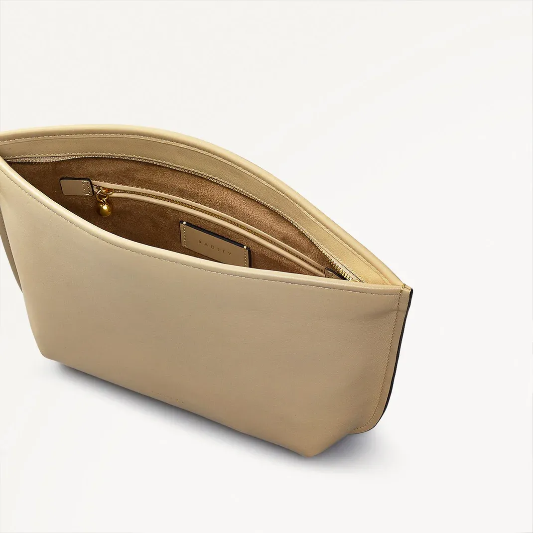 The Romilly Medium Ziptop Clutch Bag - Image 3