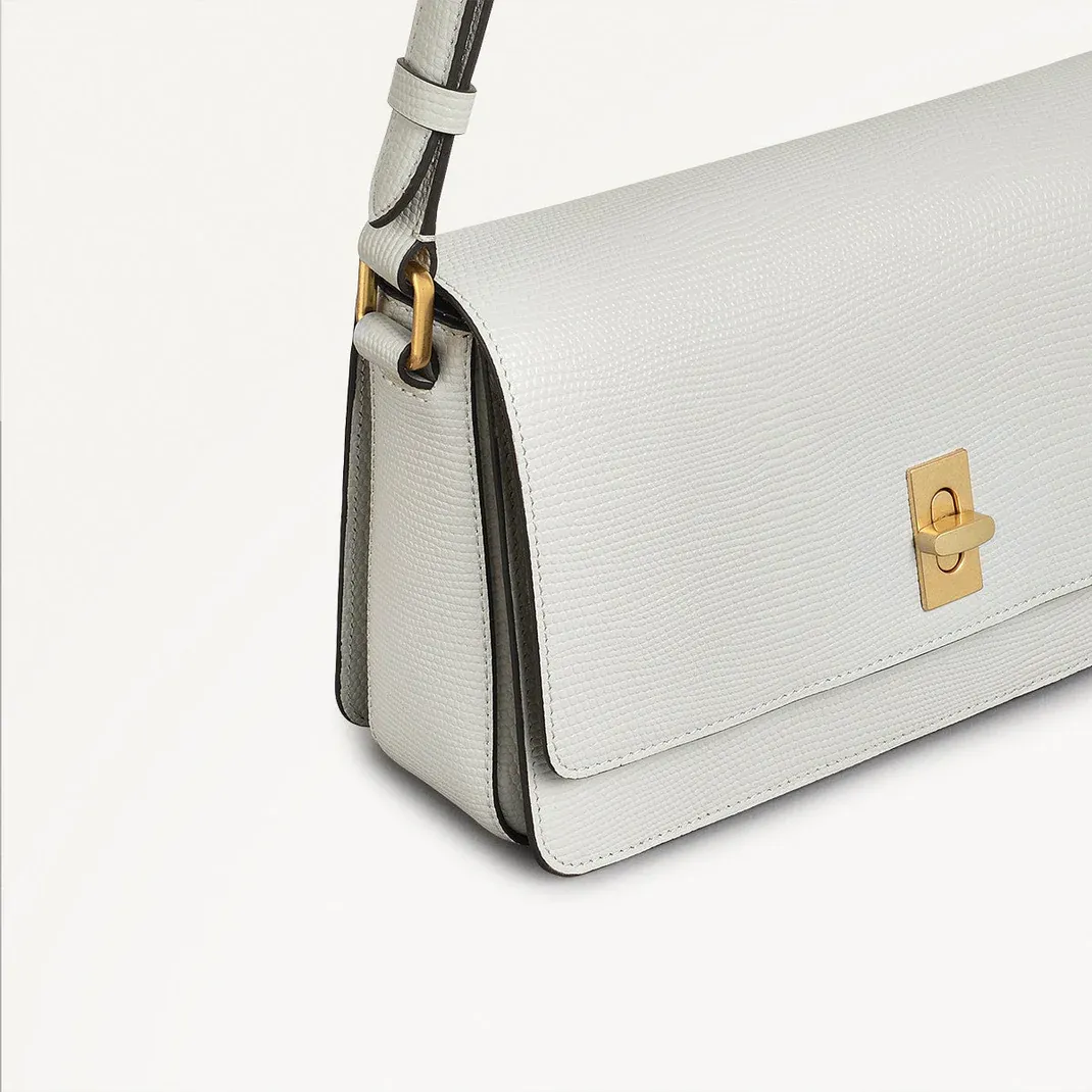 Threadneedle Street Small Flapover Cross Body Bag - Image 4