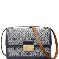 Tory Bruch T Monogram Shoulder Bag, Tory Navy