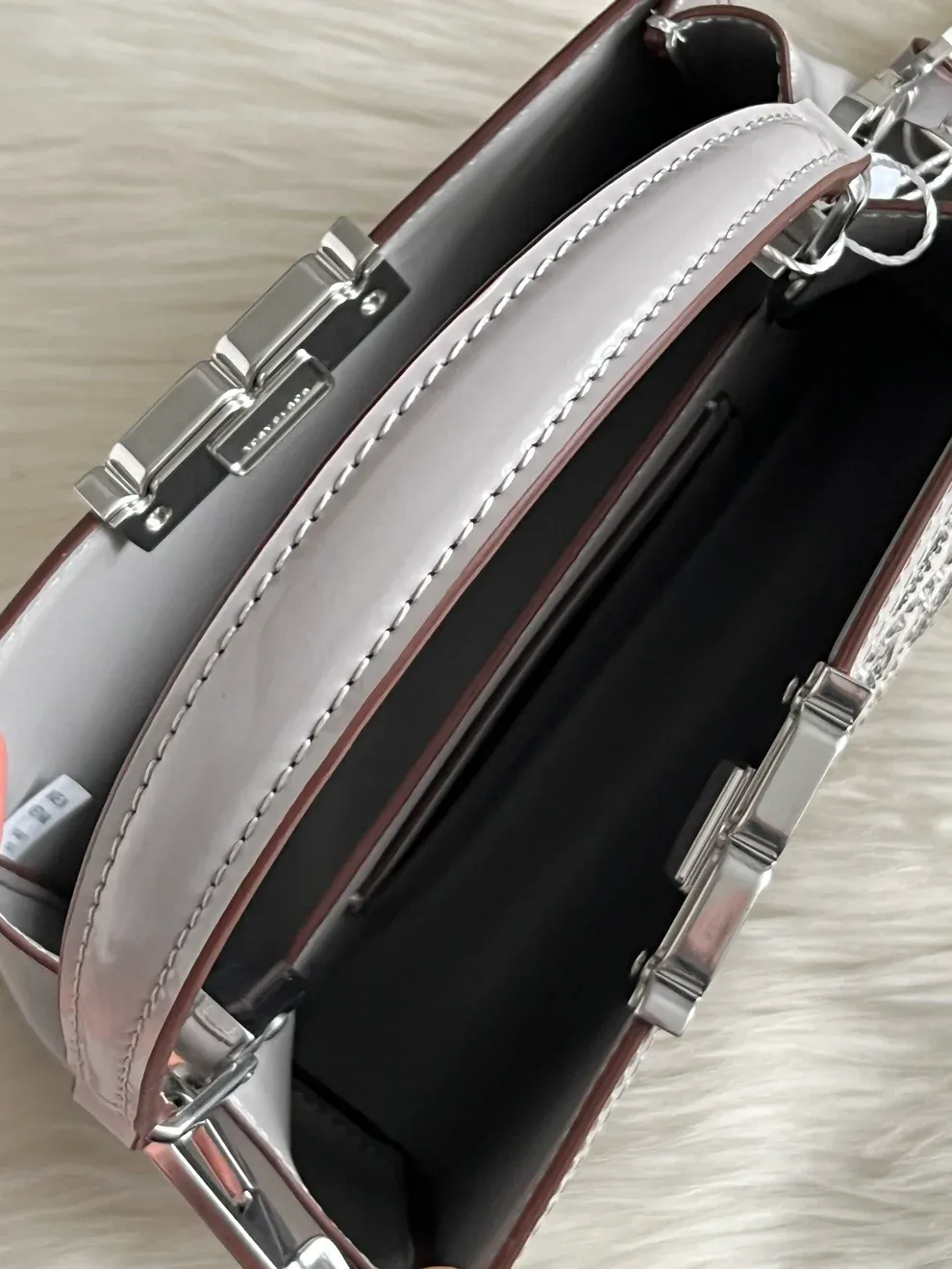 Eleanor T Monogram Hotfix Mini Satchel - Image 2