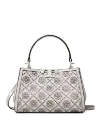 Tory Burch Eleanor T Monogram Top Handle Bag
