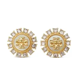 Tory Burch Kira crystal-embellishment stud earrings