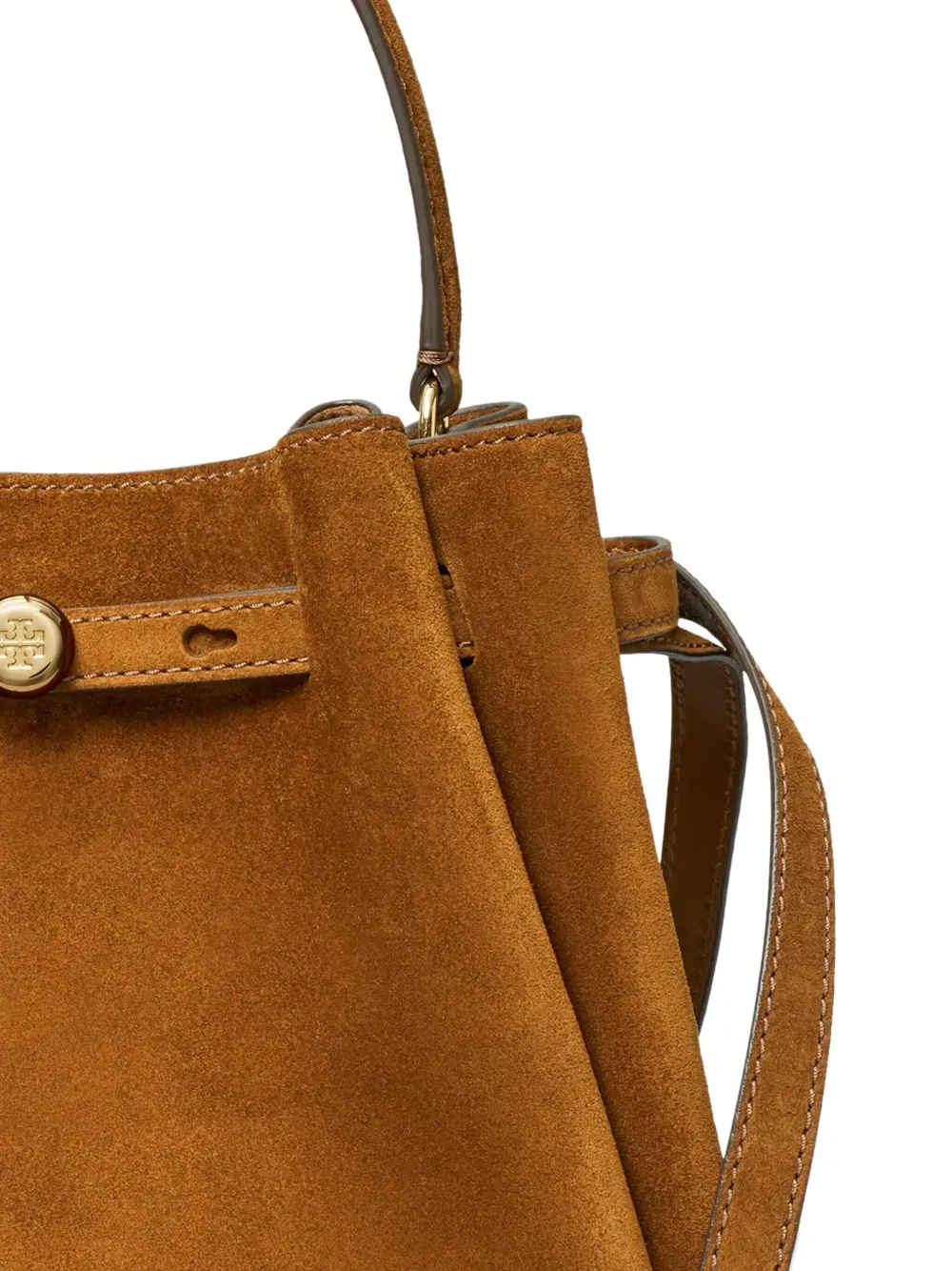 Romy Suede Bucket Caramel - Image 6