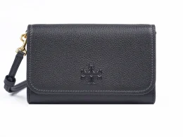 Thea Black Crossbody Bag Wallet Clutch Purse with Card Case 146467